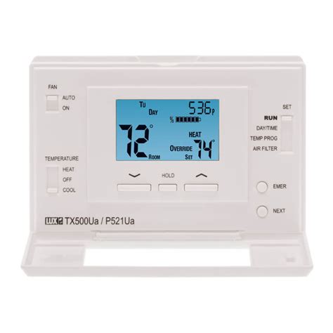 Lux-Products-PSP721U-Thermostat-User-Manual